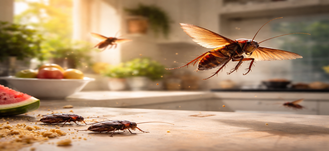 Flying Cockroaches This Summer Causes, Risks, and Prevention Tips