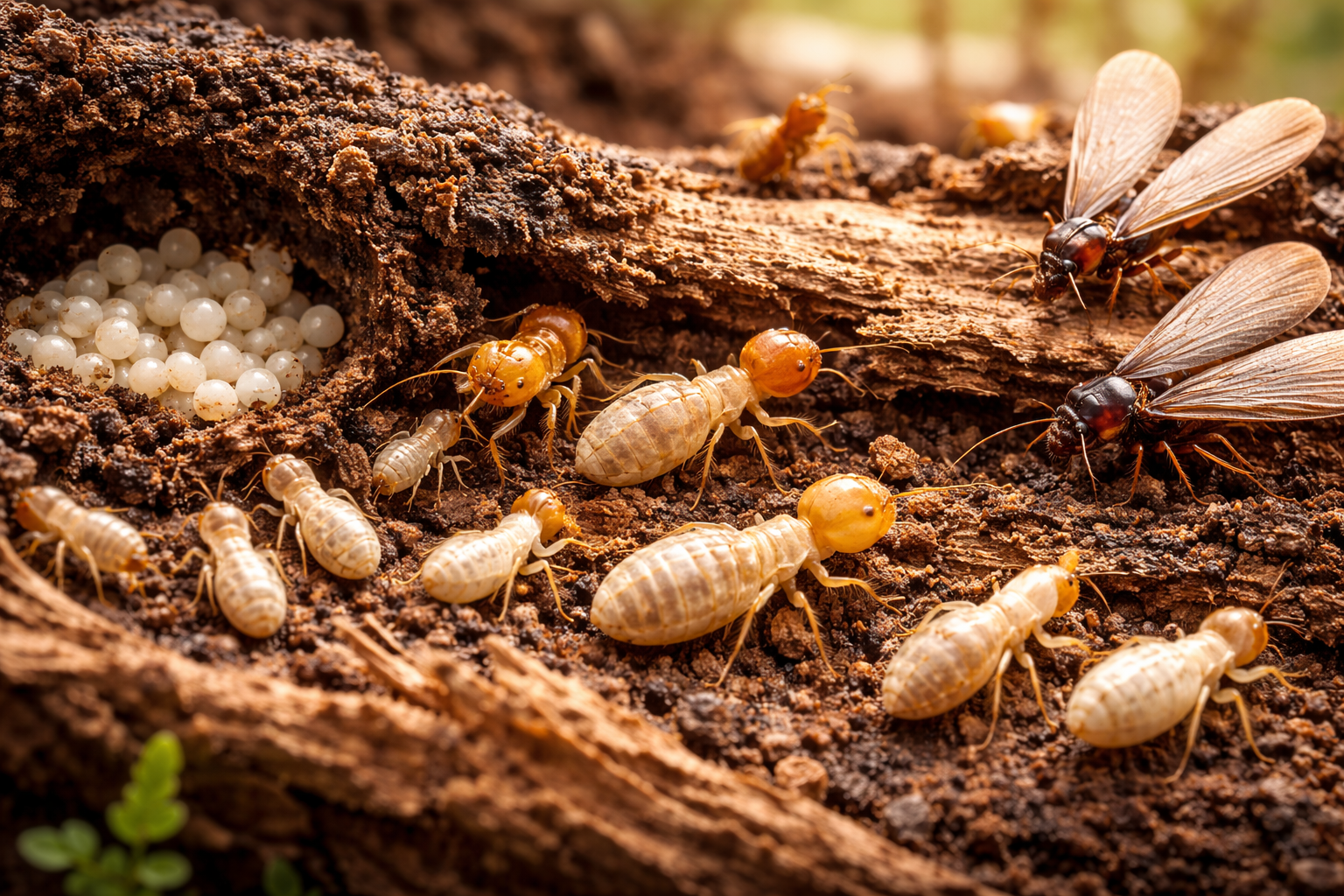 Termite Life Cycle How Termites Look at Each Stage