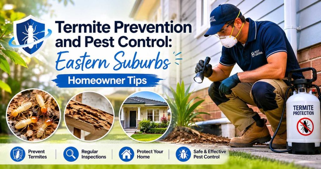 Termite Prevention and Pest Control Eastern Suburbs Homeowner Tips