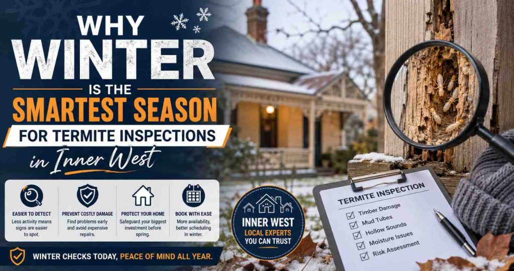 Why Winter Is the Smartest Season for Termite Inspections in Inner West