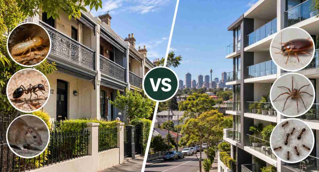 Terrace House vs Apartment: Pest Risks Compared for Inner West Sydney